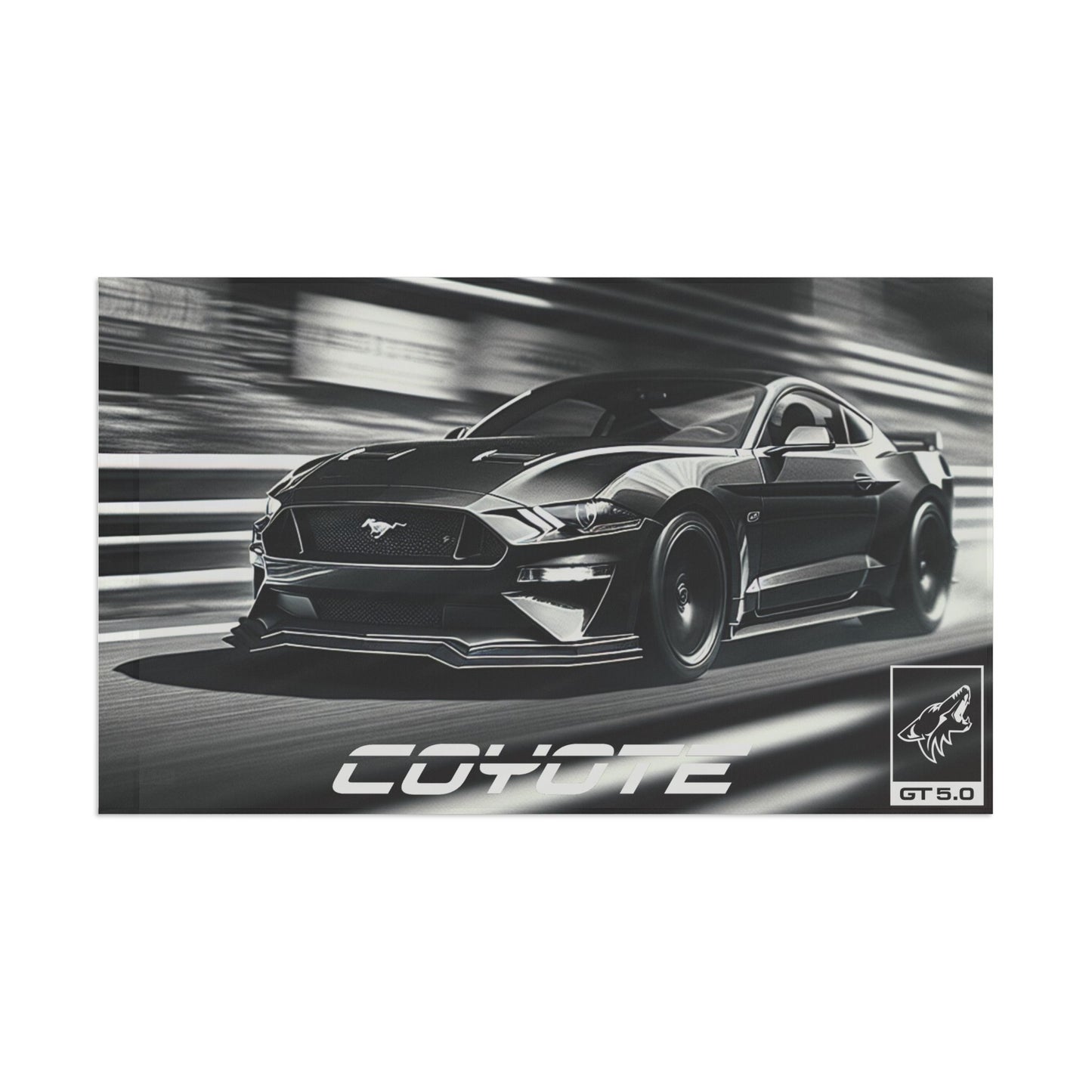 Coyote Ford Mustang Flag. 3’x5’