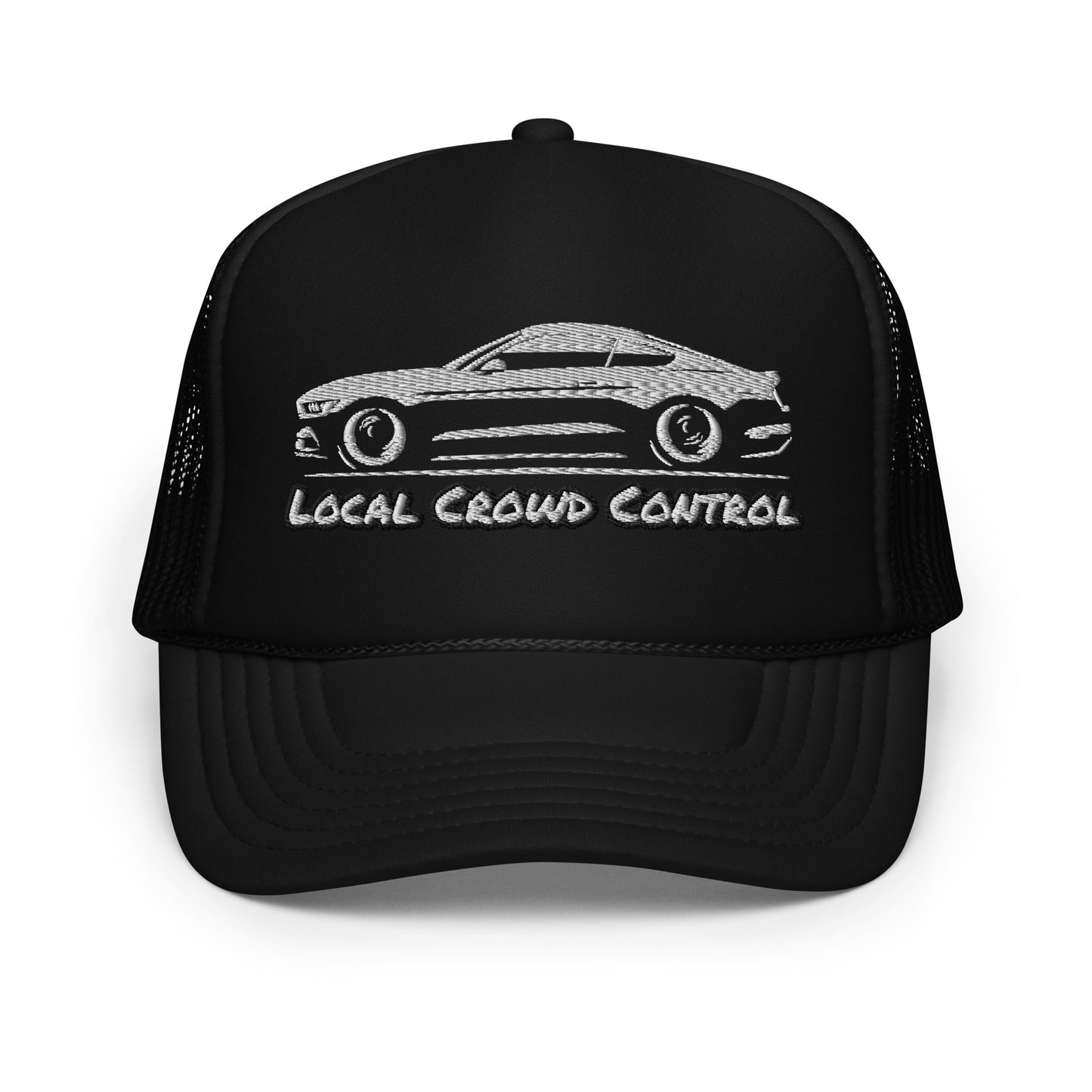 Mustang Crowd Control Trucker Hat w Sweatband