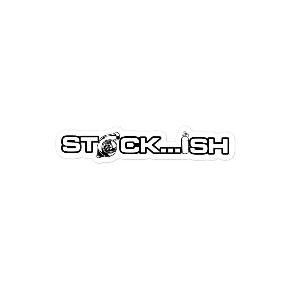 Stockish Sticker