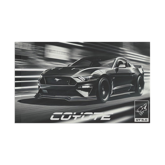 Coyote Ford Mustang Flag. 3’x5’
