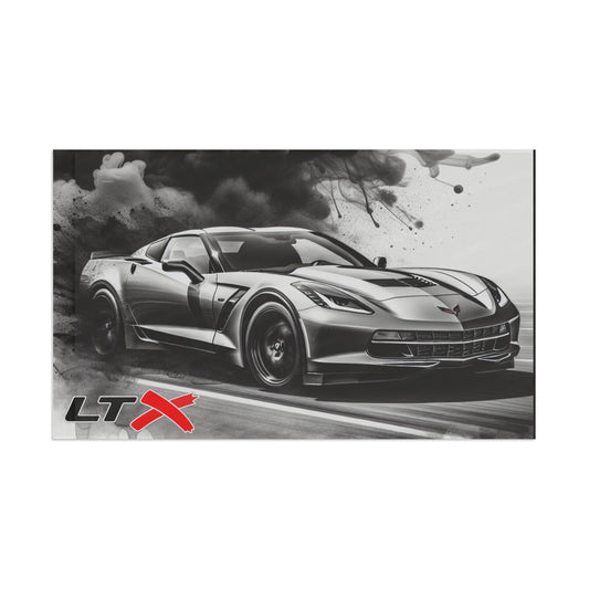 C7 Corvette Water Color Flag 3’x5’